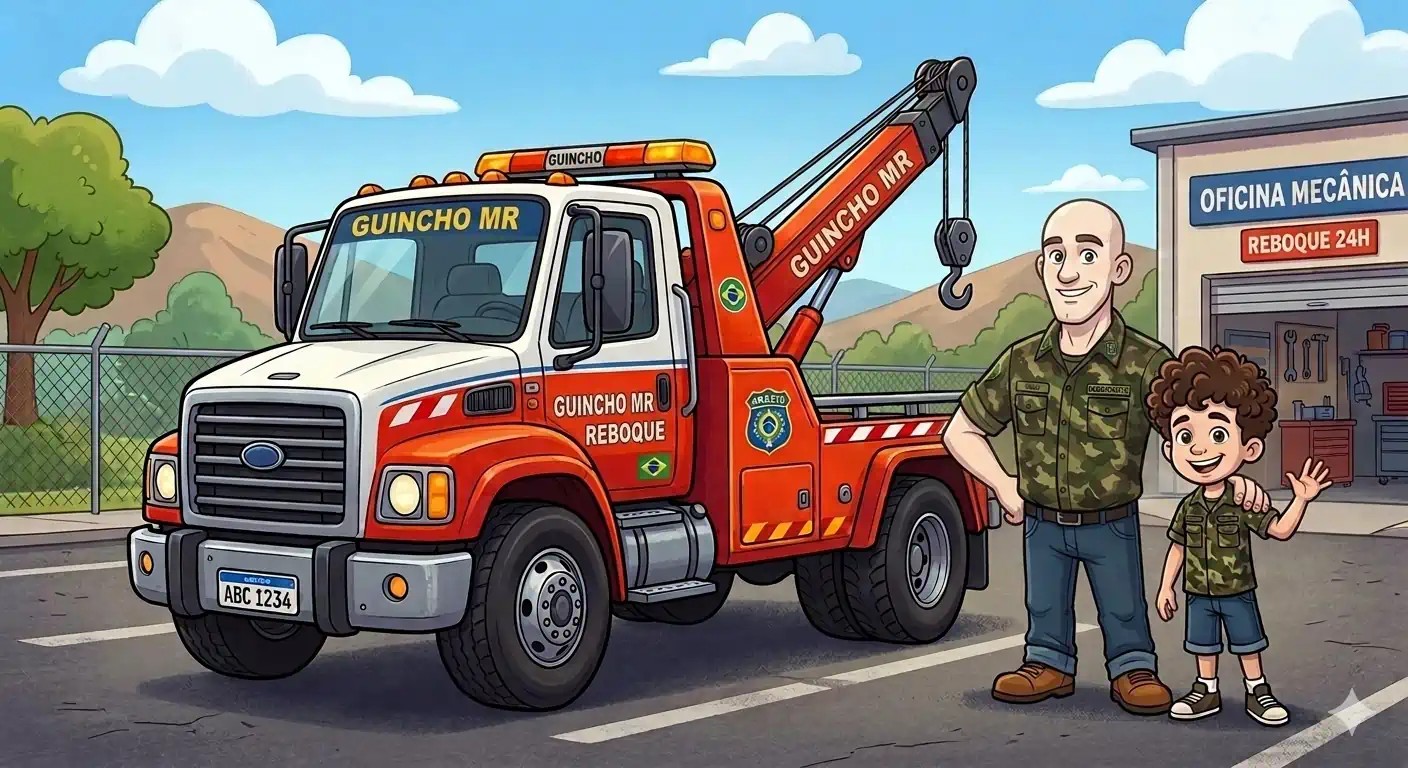 Guincho MR em serviço